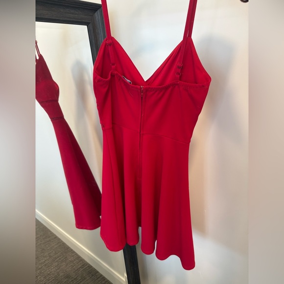 Red Mini Dress - Picture 5 of 6